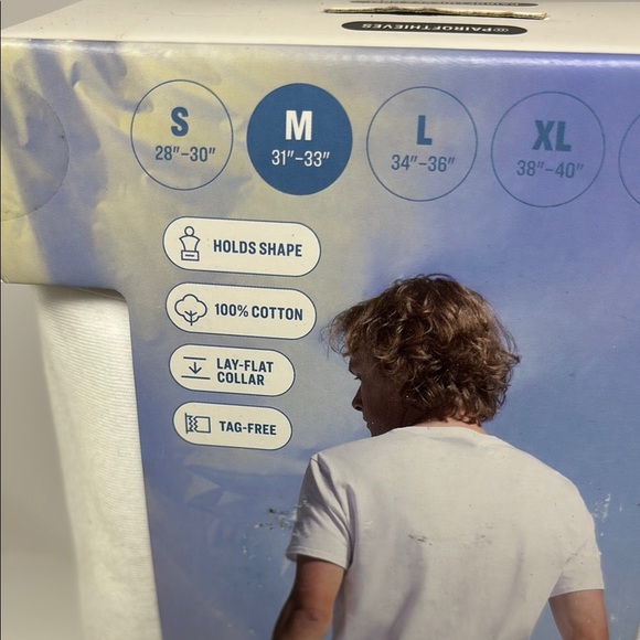 White Comfort-Fit Undershirts for Everyday Wear - Picture 3 of 3